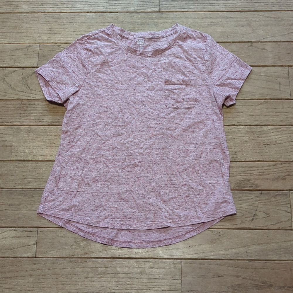 Women's Falls Creek red heather short sleeve tshirt size medium